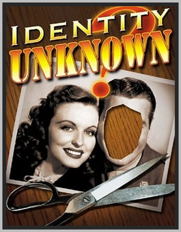 IDENTITY UNKNOWN - 1945 - RICHARD ARLEN - COLORIZED - RARE DVD