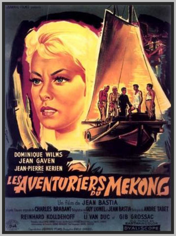 ADVENTURES IN INDOCHINA - 1957 - JEAN GAVEN - COLORIZED - RARE DVD