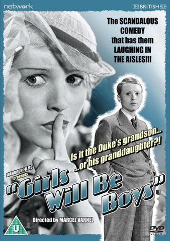 GIRLS WILL BE BOYS - 1934 - DOLLY HAAS - RARE DVD