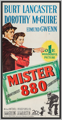 MR. 880 - COLORIZED - 1950 - BURT LANCASTER - RARE DVD