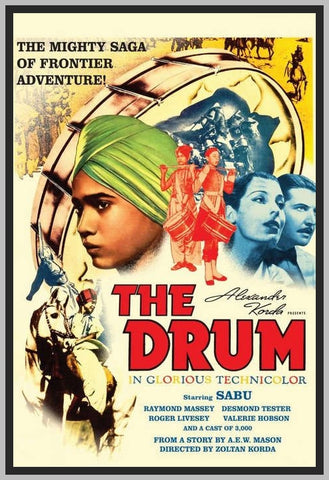 THE DRUM - 1938 - SABU - RARE DVD