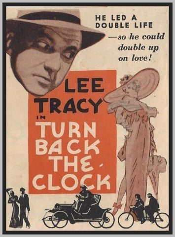 TURN BACK THE CLOCK - 1933 - LEE TRACY - COLORIZED - RARE DVD