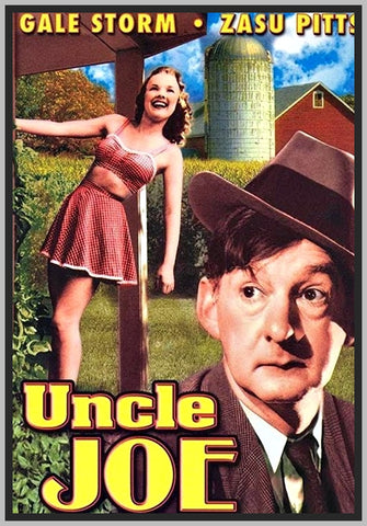 UNCLE JOE - 1941 - ZASU PITTS - COLORIZED - RARE DVD