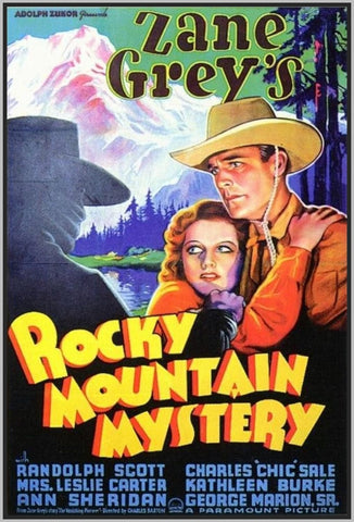 ROCKY MOUNTAIN MYSTERY  - 1935 - RANDOLPH SCOTT - RARE DVD