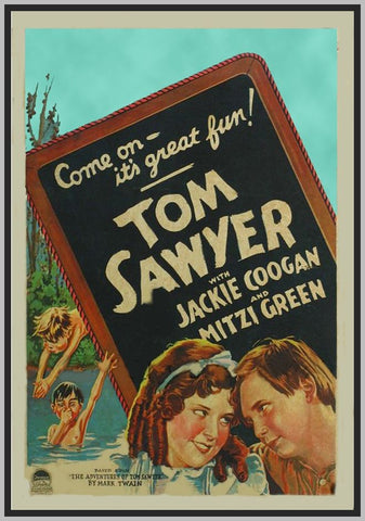 TOM SAWYER - COLORIZED - 1930 - RARE DVD