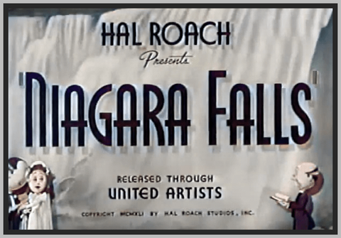 NIAGARA FALLS - 1941 - TOM BROWN - COLORIZED - RARE DVD