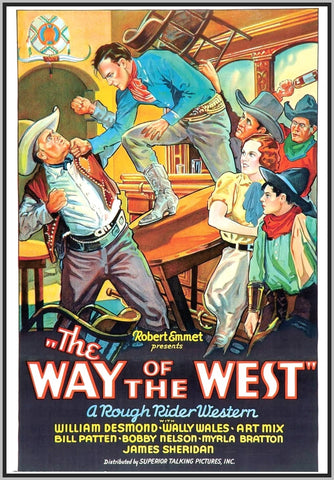 THE WAY OF THE WEST - 1934 - BOBBY NELSON - RARE DVD