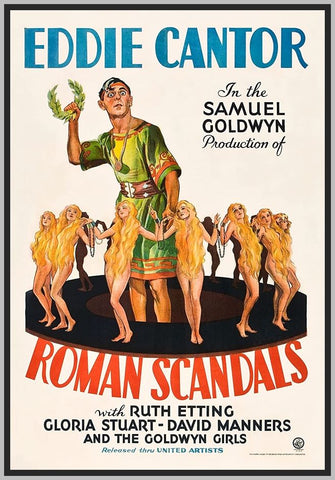 ROMAN SCANDALS - COLORIZED - 1933 - RARE DVD