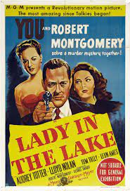 LADY IN THE LAKE - 1947 - ROBERT MONTGOMERY