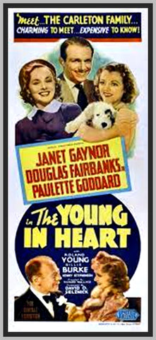 THE YOUNG IN HEART - 1938 - JANET GAYNOR - RARE DVD