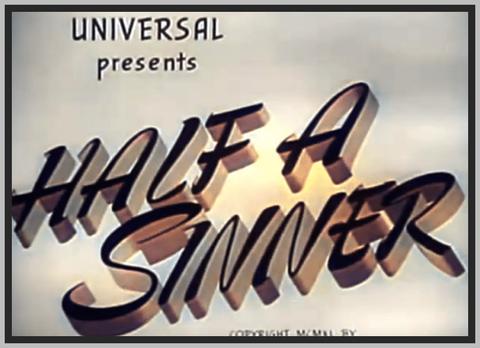 HALF A SINNER - 1940 - HEATHER ANGEL - COLORIZED - RARE DVD