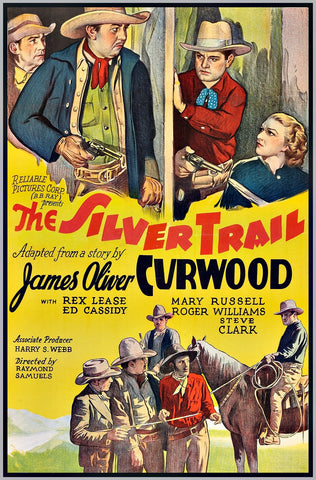 THE SILVER TRAIL  - 1937 - MARY RUSSELL - RARE DVD