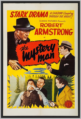 THE MYSTERY MAN - COLORIZED - 1935 - MAXINE DOYLE - RARE DVD