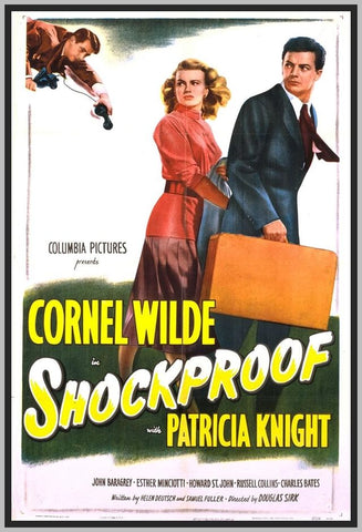 SHOCKPROOF - COLORIZED - 1949 - CORNEL WILDE - RARE DVD