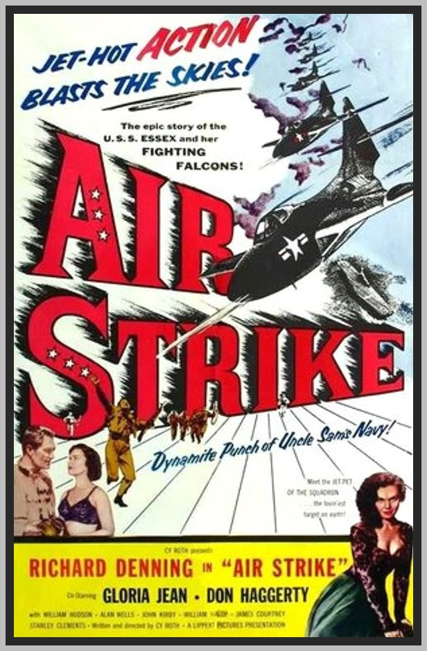 AIR STRIKE '55 - COLORIZED - GLORIA JEAN - RARE DVD – TV Museum DVDs