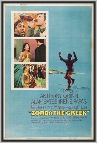 ZORBA THE GREEK - COLORIZED - 1964 - ANTHONY QUINN - RARE DVD