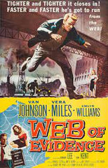 WEB OF EVIDENCE - 1959 - VAN JOHNSON - VERA MILES