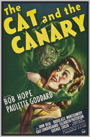 THE CAT AND THE CANARY - COLORIZED - 1939 - BOB HOPE - RARE DVD