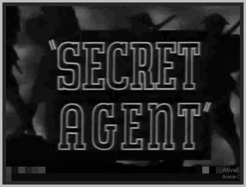 SECRET AGENT - 1936 - JOHN GIELGUD - MADELEINE CARROLLL  - RARE MOVIE