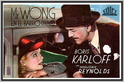 MR. WONG IN CHINATOWN '39 - COLORIZED - MARJORIE REYNOLDS - RARE DVD