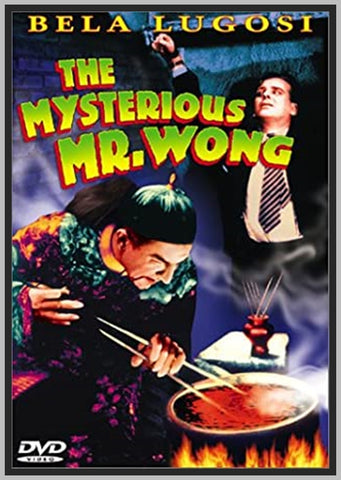 MYSTERIOUS MR. WONG '39 - BELA LUGOSI - COLORIZED - RARE DVD