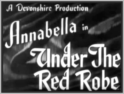 UNDER THE RED ROBE - 1937 - CONRAD VEIDT - RARE DVD