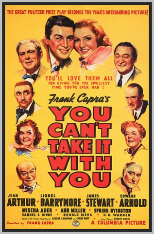 YOU CAN'T TAKE IT WITH YOU - COLORIZED - 1938 - JEAN ARTHUR - RARE DVD