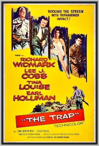 THE TRAP - 1959 - TINA LOUISE - COLORIZED - RARE DVD