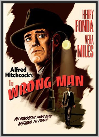 THE WRONG MAN - COLORIZED - 1956 - HENRY FONDA - RARE DVD