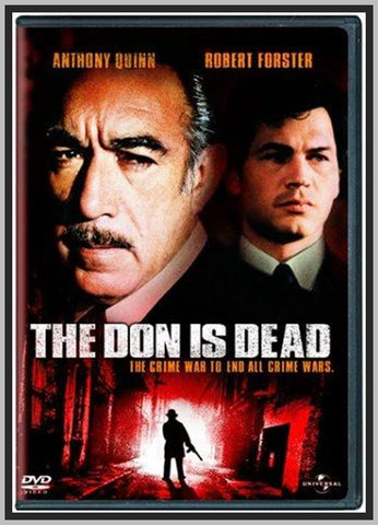 THE DON IS DEAD - 1973 - ANTHONY QUINN - COLORIZED - RARE DVD