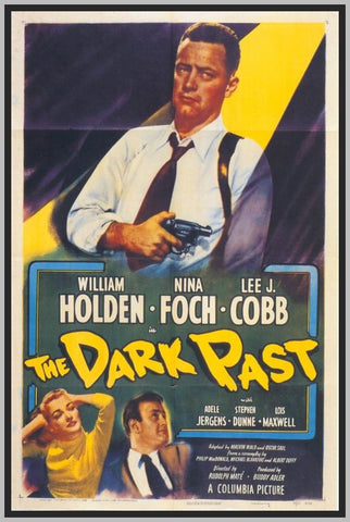 THE DARK PAST - COLORIZED - 1948 - WILLIAM HOLDEN - RARE DVD