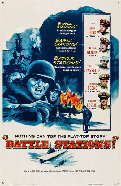 BATTLE STATIONS 1956 - RARE COLORIZED - $15 – TV Museum DVDs