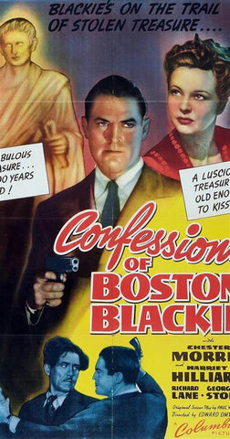 CONFESSIONS OF BOSTON BLACKIE 1941 - RARE COLORIZED - $15