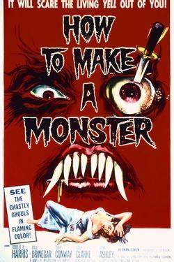 HOW TO MAKE A MONSTER - COLORIZED - 1958