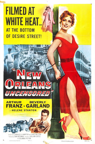 NEW ORLEANS UNCENSORED - RARE COLORIZED - 1955