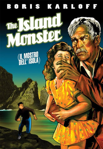 THE ISLAND MONSTER 1954 - RARE COLORIZED - $15