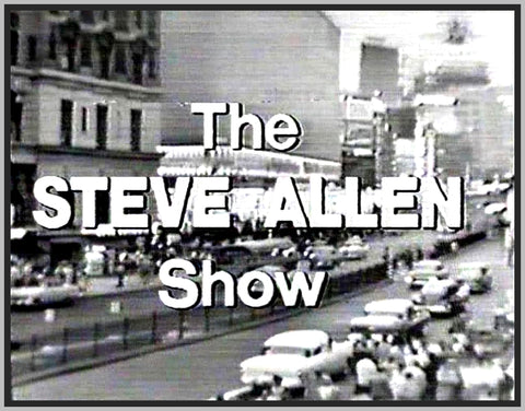 THE STEVE ALLEN SHOW 11/09/58 - 12/10/59  - 1 DVD - 2 SHOWS