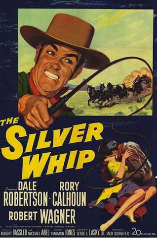 THE SILVER WHIP - COLORIZED - 1953