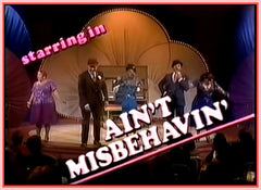 "AIN'T MISBEHAVIN'  - 1978" - "ORIGINAL BROADWAY CAST" - DVD
