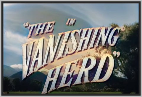 HOPALONG CASSIDY - THE VANISHING HERD - COLORIZED - WILLIAM BOYD - RARE DVD