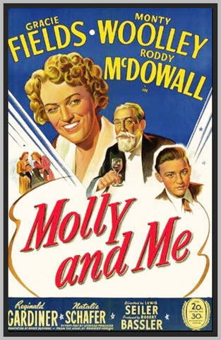 MOLLY AND ME - 1945 - COLORIZED - GRACIE FIELDS - RARE DVD