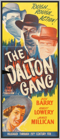 THE DALTON GANG - 1949 - DON "RED" BARRY - COLORIZED - RARE DVD