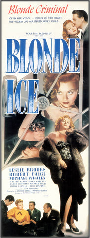 BLONDE ICE - 1948 - ROBERT PAGE - COLORIZED - RARE DVD