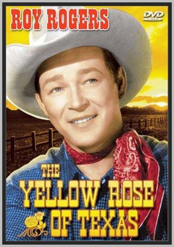 THE YELLOW ROSE OF TEXAS - 1945 - ROY ROGERS - COLORIZED - RARE DVD