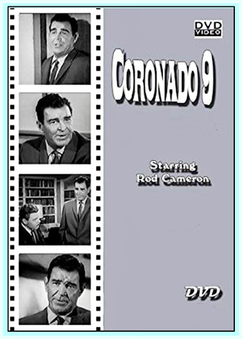 CORONADO 9 - COMPLETE TV SERIES - ROD CAMERON - 1960 - DVD