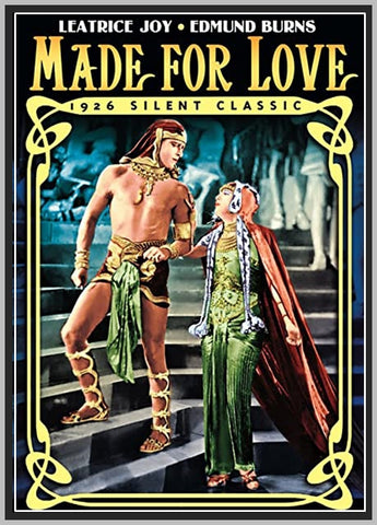 MADE FOR LOVE - 1926 - BEATRICE JOY - SILENT - RARE DVD