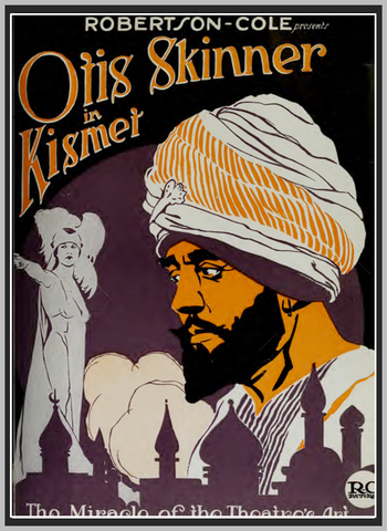 KISMET - 1920 - ELINOR FAIR - SILENT - RARE DVD