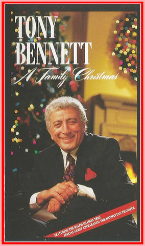 TONY BENNETT - A FAMILY CHRISTMAS - RARE DVD