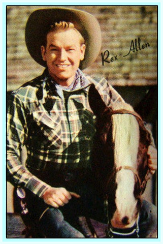 REX ALLEN - THE SINGING COWBOY IN CONCERT - DVD