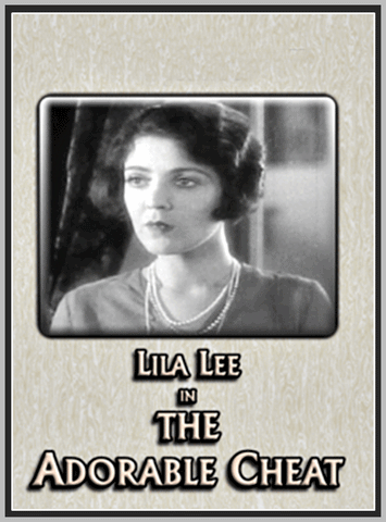 THE ADORABLE CHEAT - 1928 - LILA LEE - SILENT - RARE DVD